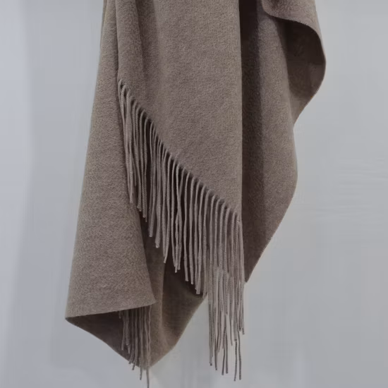 Écharpe de couverture en cachemire et laine de luxe unisexe, emblématique de la mode