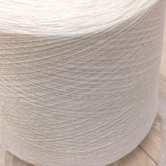 Cachemire brut de fil de laine de cachemire 100% d'assurance qualité tricoté